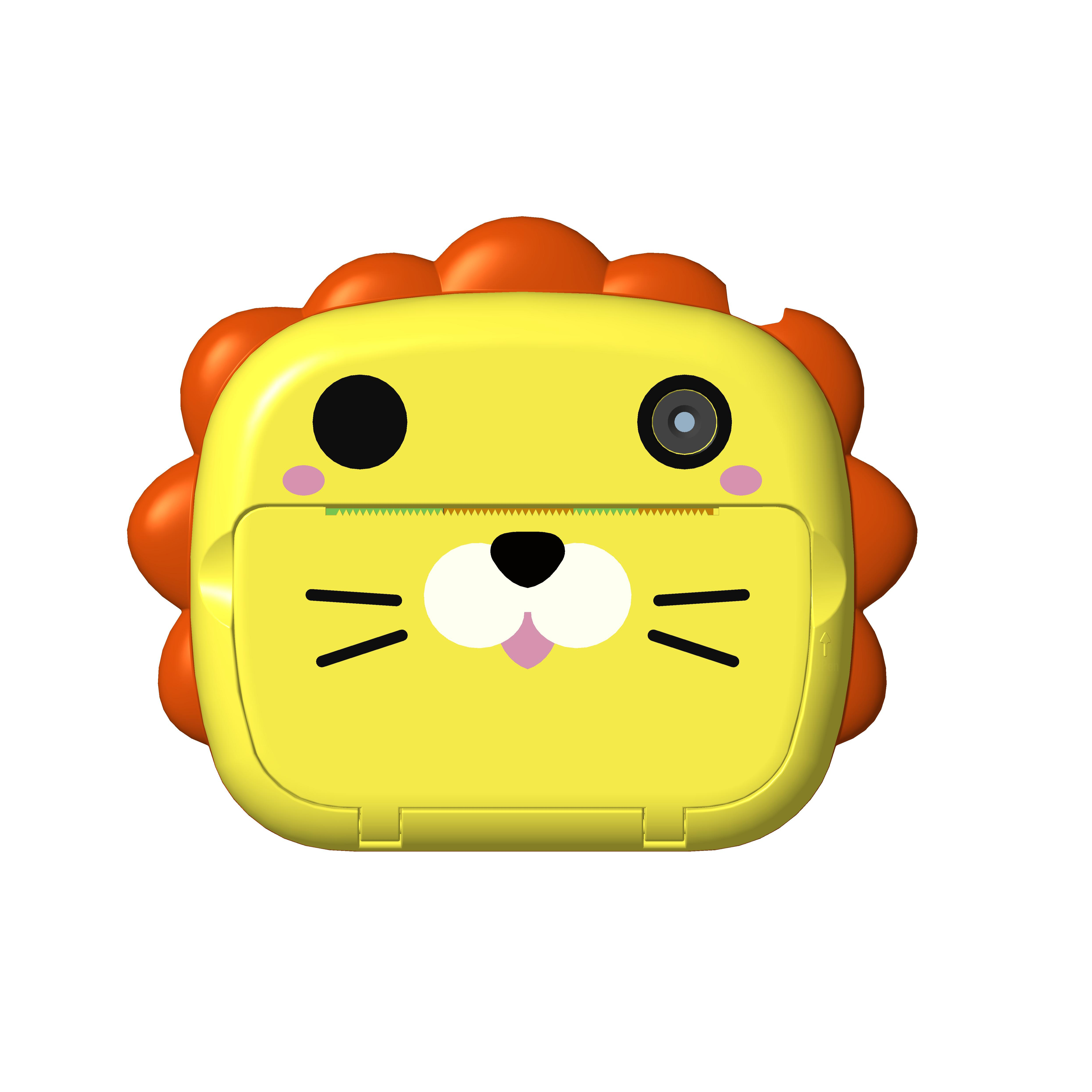 Детская мини-игрушка с мультяшным львом, Wi-Fi, 4K