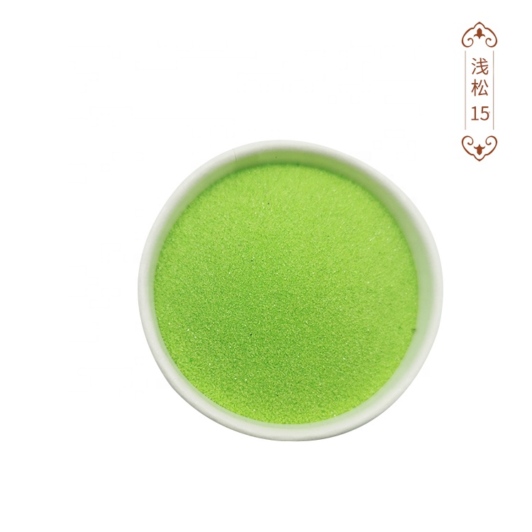 Multicolor Epoxy Colored Sand for PVC Brick