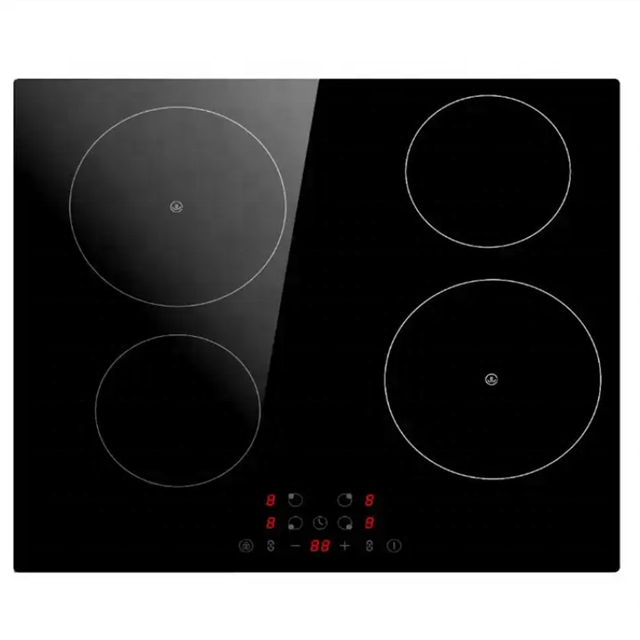 Hot Sale 4mm Heat-Resistant Ceramic Glass Plate Factory Direct Flat Solid Structure for Industrial Kitchen Stove Fireplace