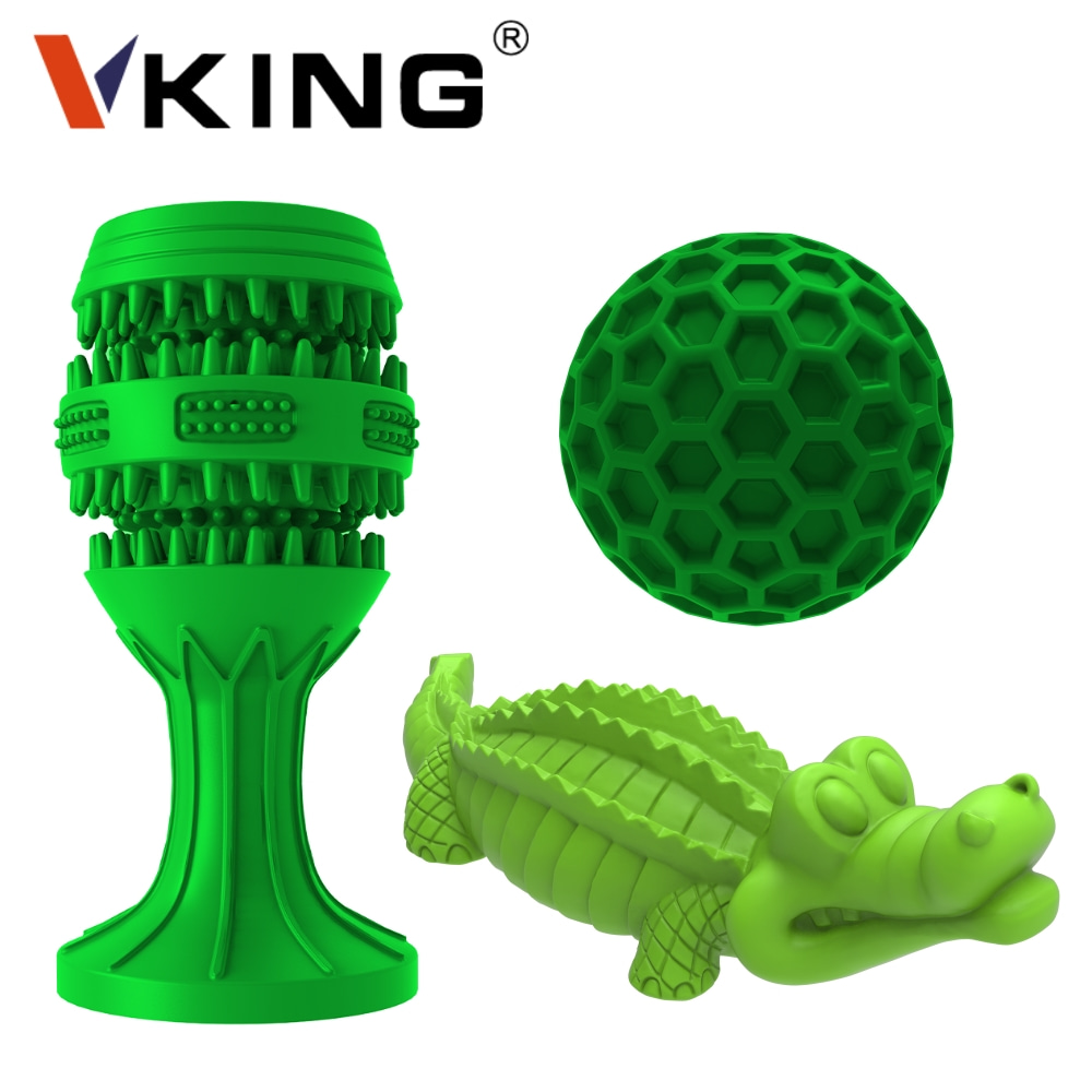 Cartoon cute non-Toxic Natural Rubber Indestructible Tough Durable clean chew Squeaky ball Dog Toys