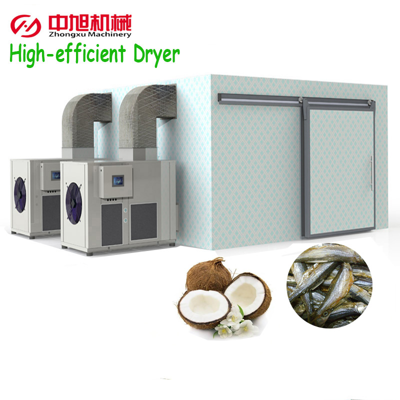 Zhongxu large capacity fruit drum dryer vegetable fruit food dehydrator drying room