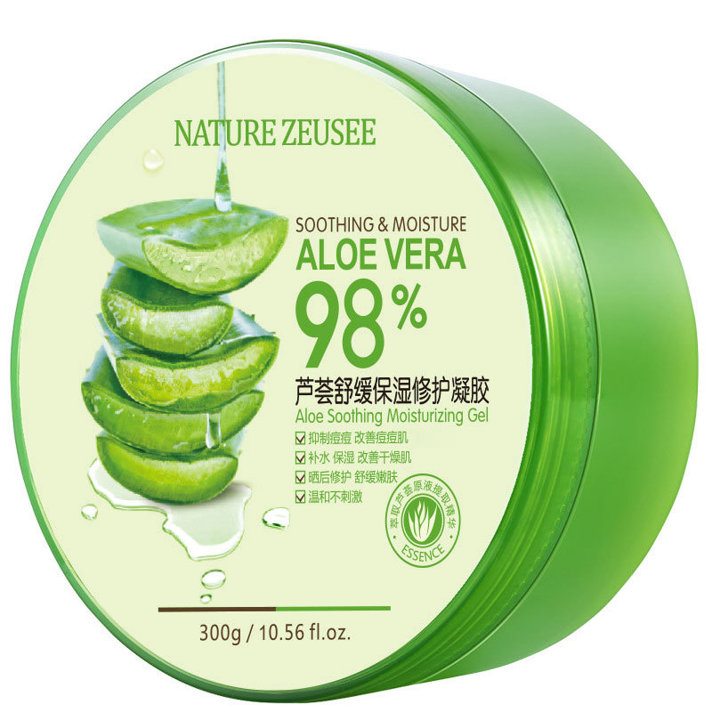 Good Price Best Private label Custom Korean 300ml Aloe vera Gel Moisturizing Soothing 100% Pure Natural Organic Aloe Vera Gel