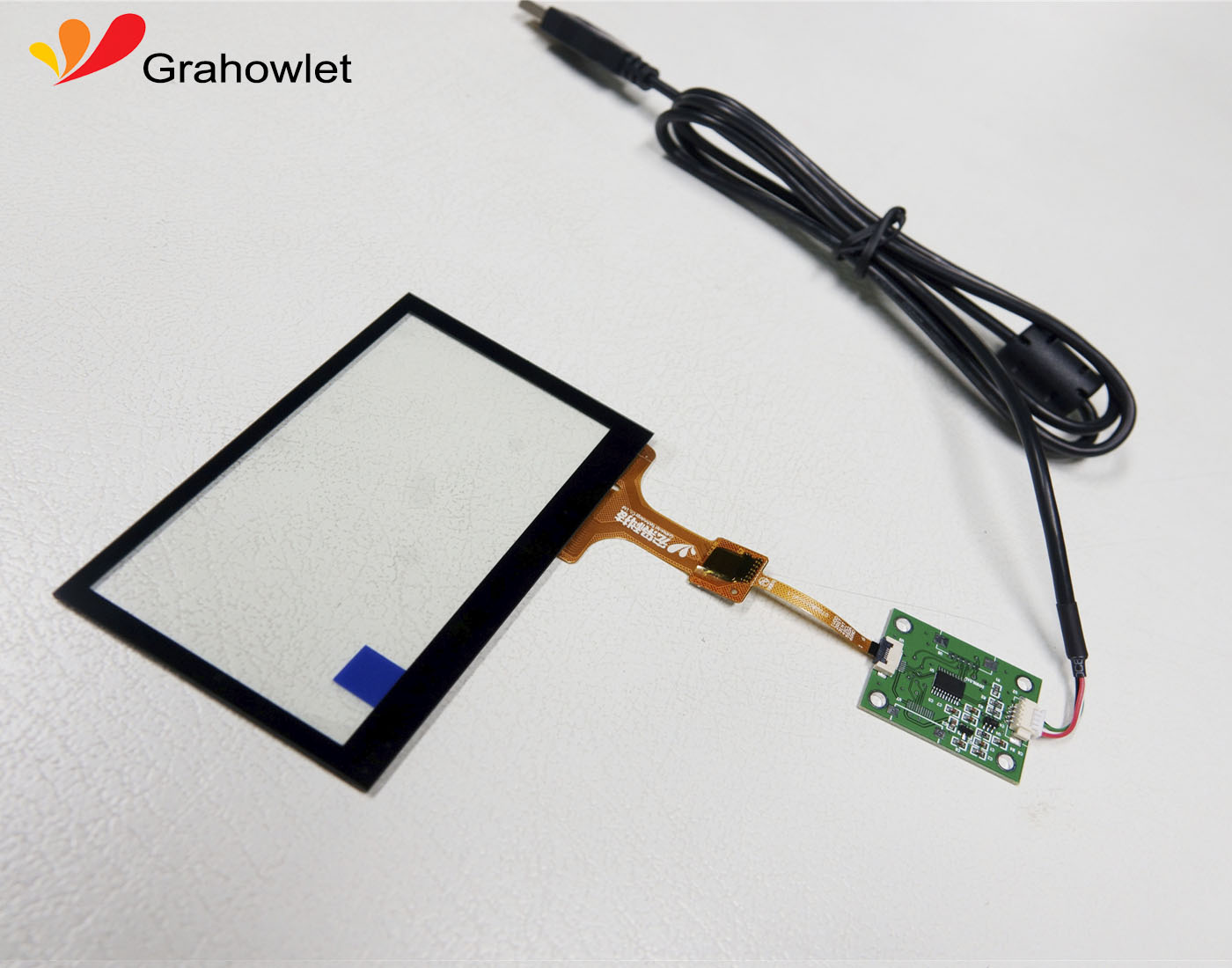 Мостовая плата IIC-USB, 4,3 дюймовая отображаемая емкостная сенсорная панель