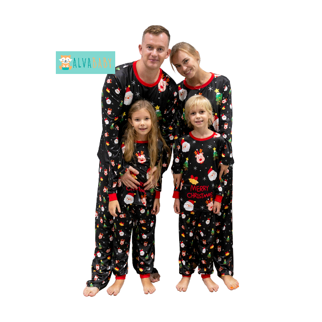 2021 Hot Fashion Christmas Pajamas Sets for stripe The Family Pajamas Set
