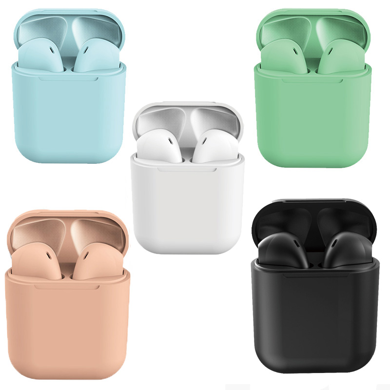 Macaron inpods i12 TWS настоящие беспроводные наушники-вкладыши inpods12 матовый цвет сенсорное управление 5,0 TWS вкладыши 12