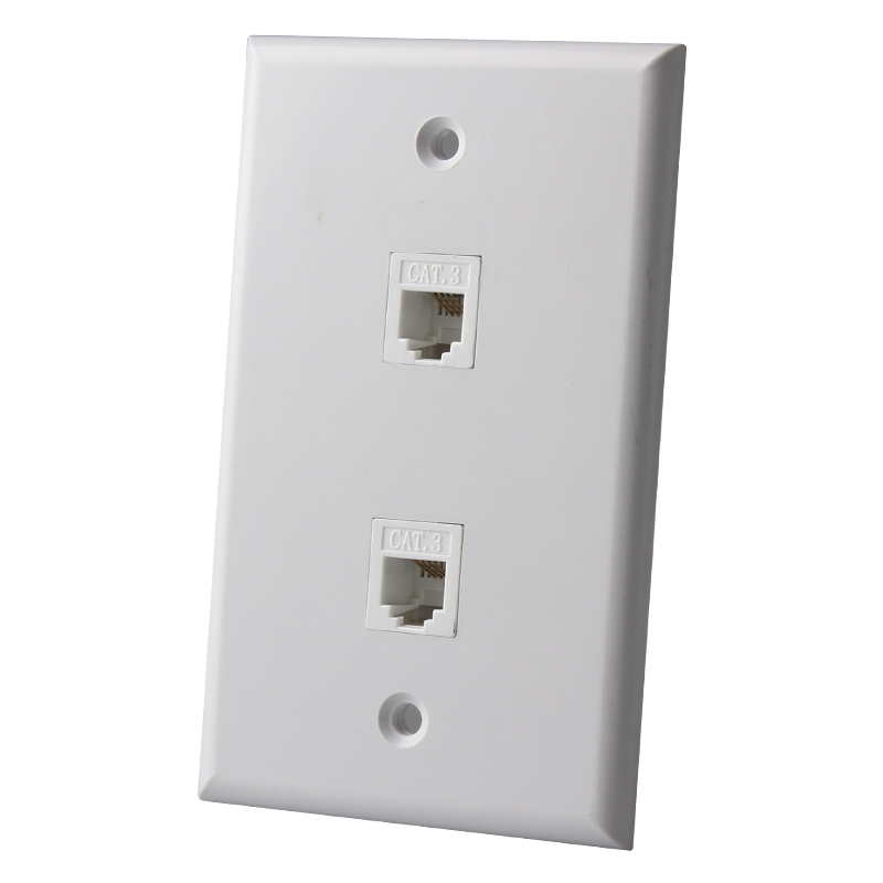 Лицевая панель seto расположение Rj45 RJ11, лицевая панель, розетка с 1/2/4 портами, сетевая Лицевая панель
