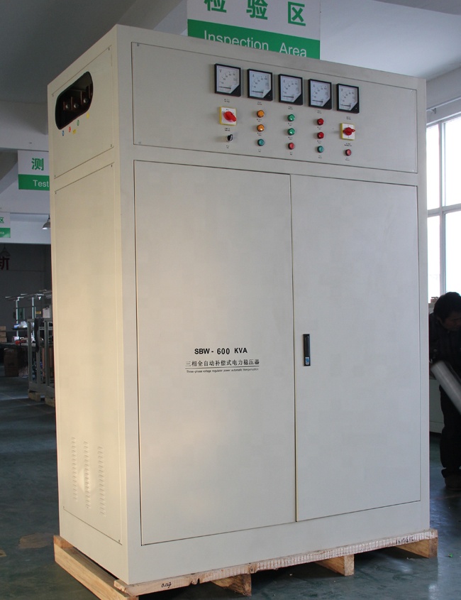 50KVA 100KVA 200KVA 630KVA 1600KVA High Efficiency Three Phases AC Automatic Voltage Regulator/Voltage Stabilizer