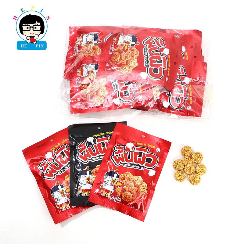 Wholesale Mini Round Shape Spicy Noodles Salty Delicious Good Taste Flavor Snacks For Kids