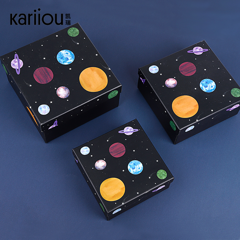 Present decoration tin box packaging storage candy gift festival Box