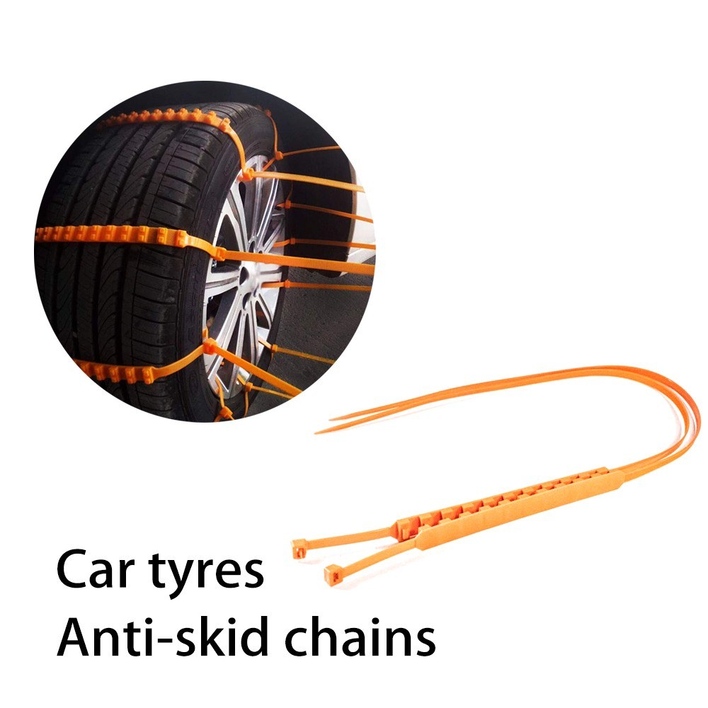 Universal Emergency Car Anti-skid Snow Chain 1 Pcs Anti-skid Chains
