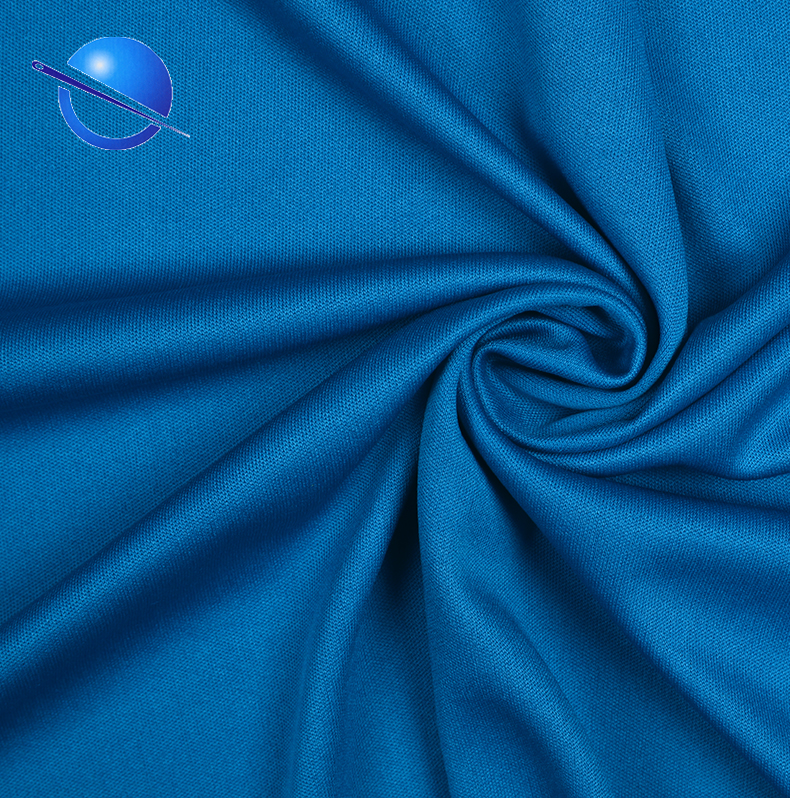 2020 hot selling 100% 50D polyester interlock jersey knit fabric for sports wear