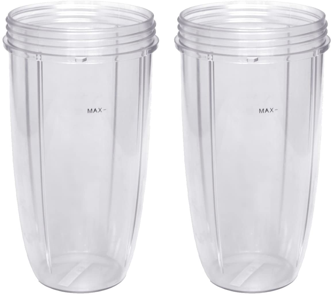 Запасные части для Кубка 32 унции для Nutri Bullet 600 Вт и 900 Вт, комплект из 2 шт.