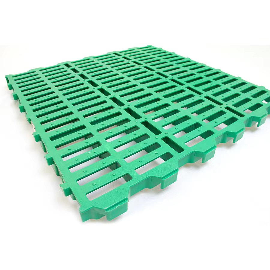 Top Selling Double Reinforcement 600*600mm PP Material Plastic slatted floor for goat/sheep farming Plastic flooring for goat