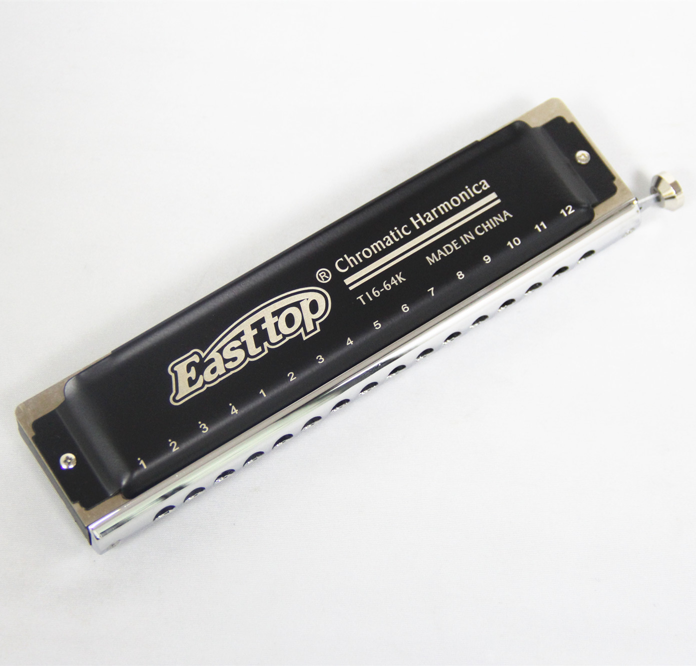 T16-64K EASTTOP, 16 отверстий, 64 тона, профессиональная Хроматическая гармоника