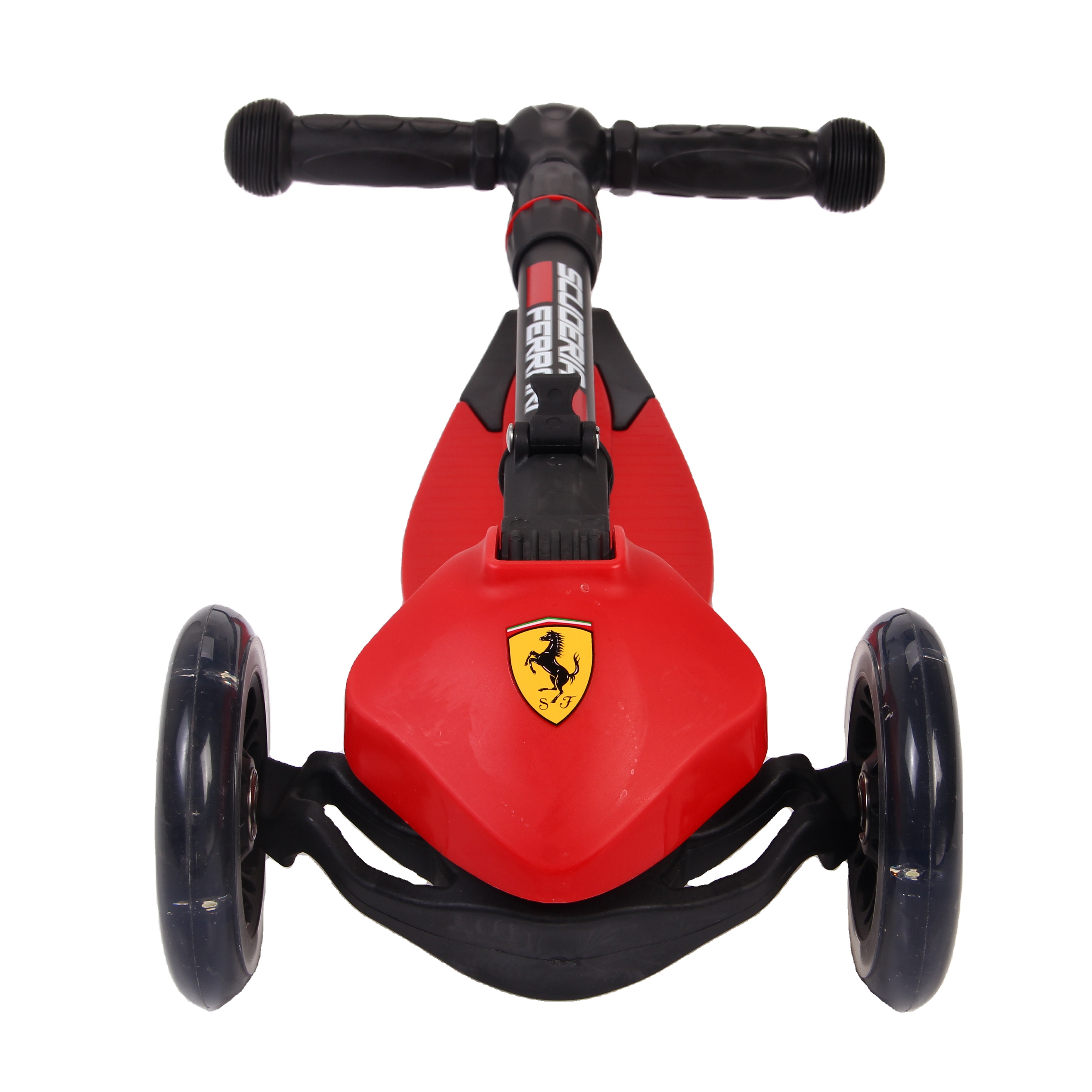 Складной твист-скутер FERRARI EASY, полиуретановые колеса с белым светодиодом