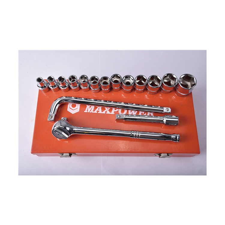 Комплект гнезд Maxpower высокого качества для масляных насосов, 1/2 дюйма, 17 шт. в комплекте, инструмент для вакуумного обслуживания