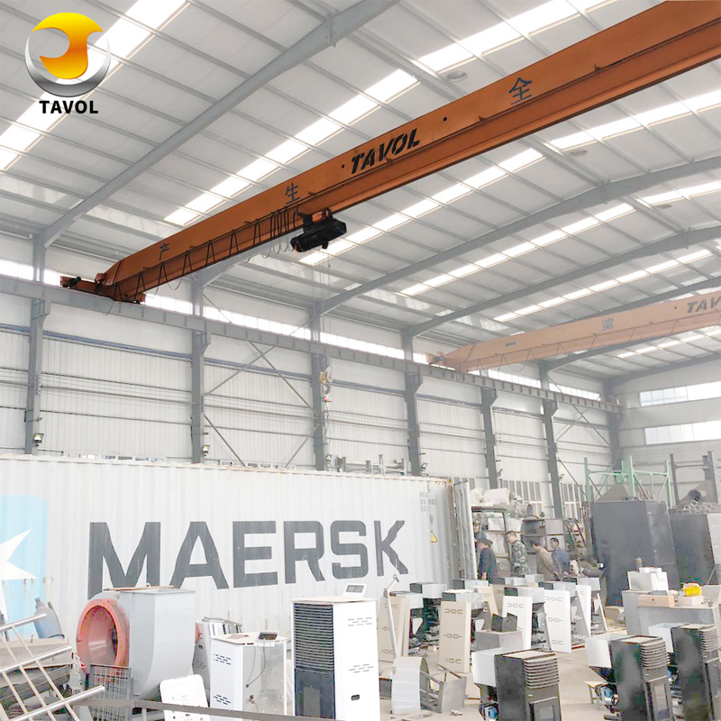 Warehouse 6Ton 12M Bridge Crane Single Girder Electric Overhead Cranes for Sale