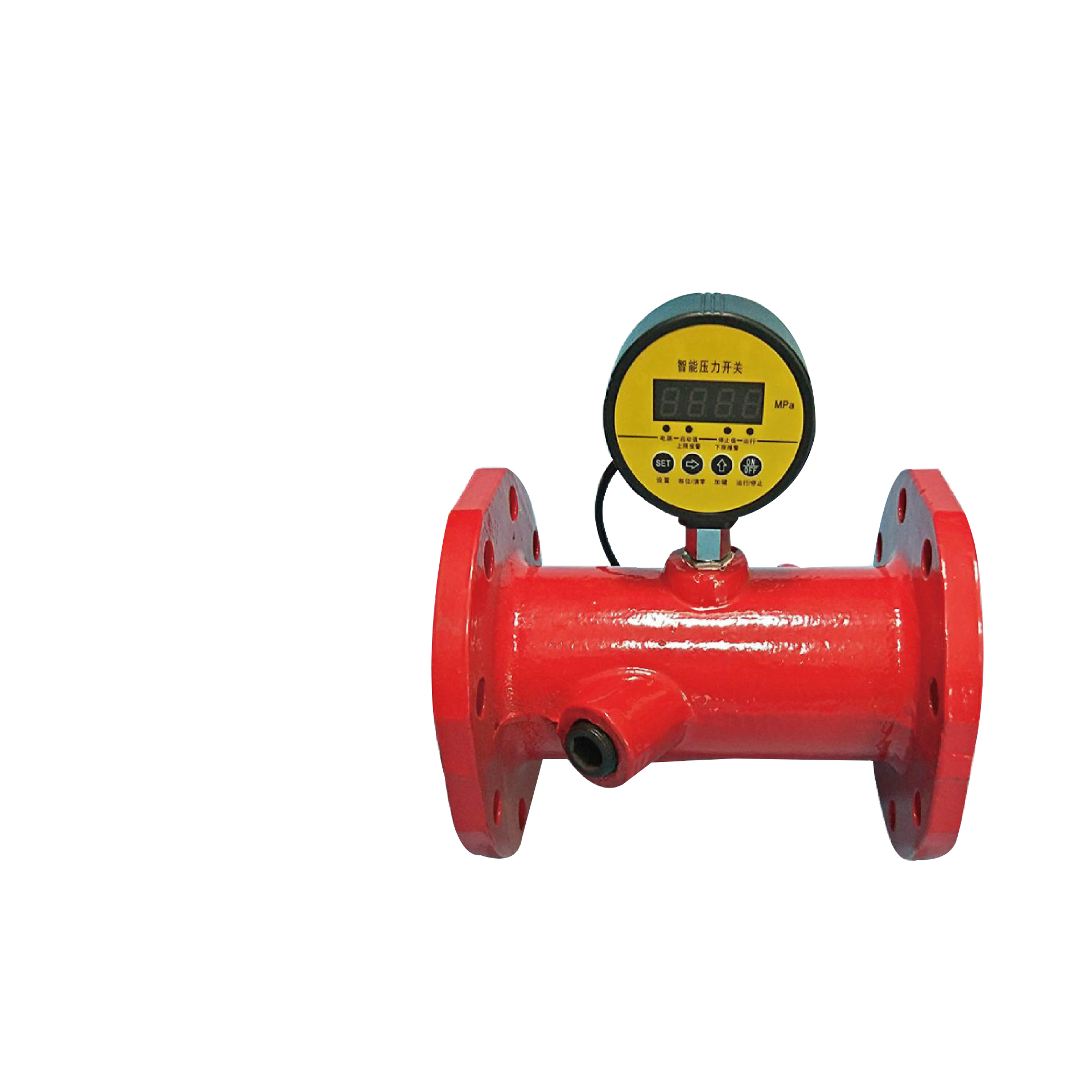 Fire Intelligent Pipe Flange groove Pressure Switch 1.6 Mpa Flow Pressure Switch for Portable Electronic Vents