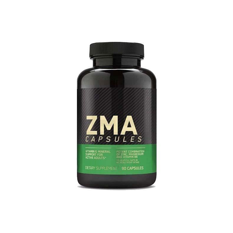 Zinc Immune Support Muscle Recovery Endurance Supplement Men and Women Zinc Magnesium Supplement ZMA Capsules