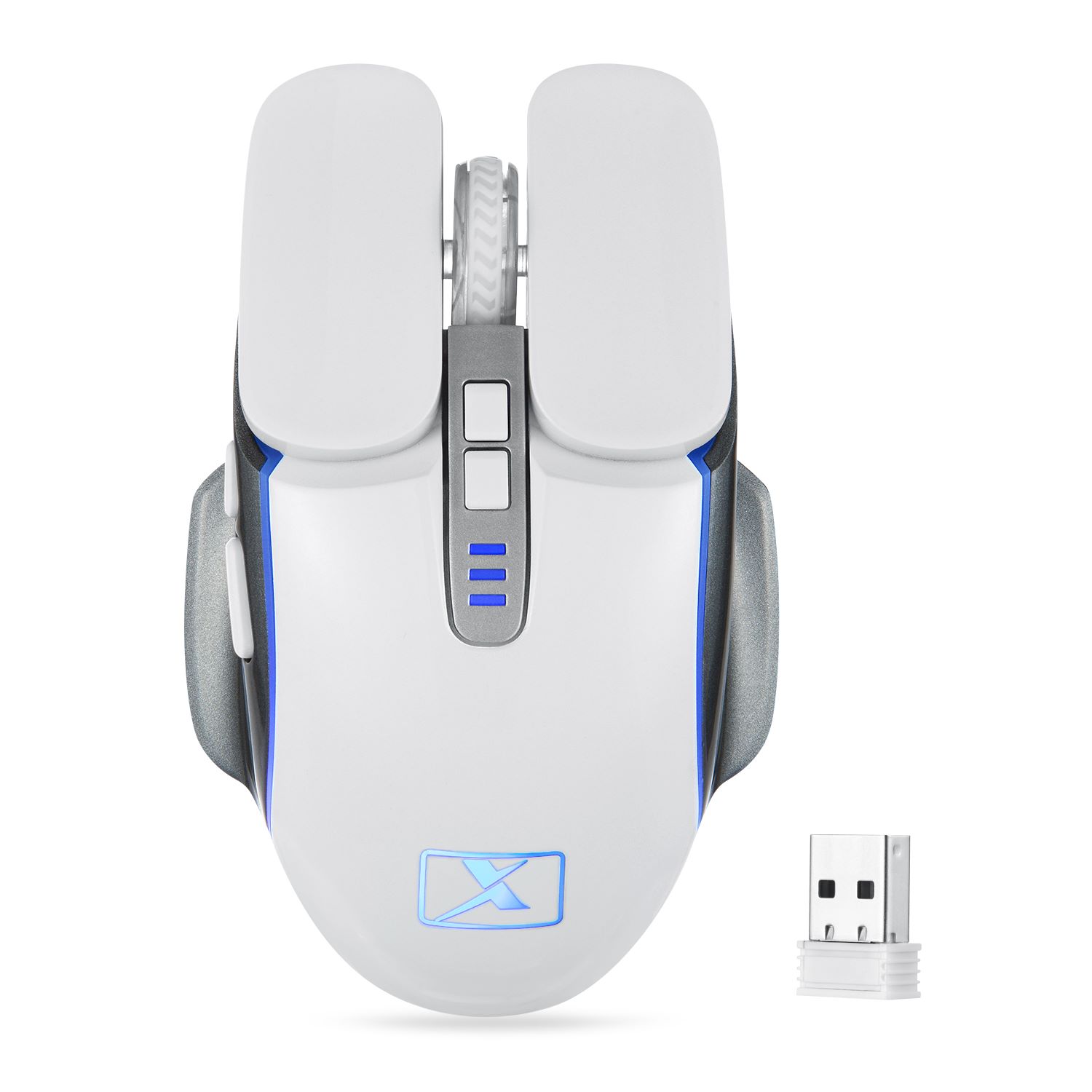 MT207wireless mouse 6 клавишная перезаряжаемая Настольная компьютерная мышь 2,4G Механическая игровая мышь высокая чувствительность