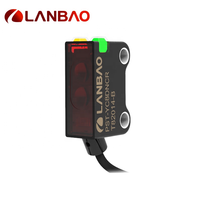 LANBAO 2020 Новый фотоэлектрический датчик 2 м датчик положения NPN NC 10-30 в пост. Тока фотоэлектрический датчик