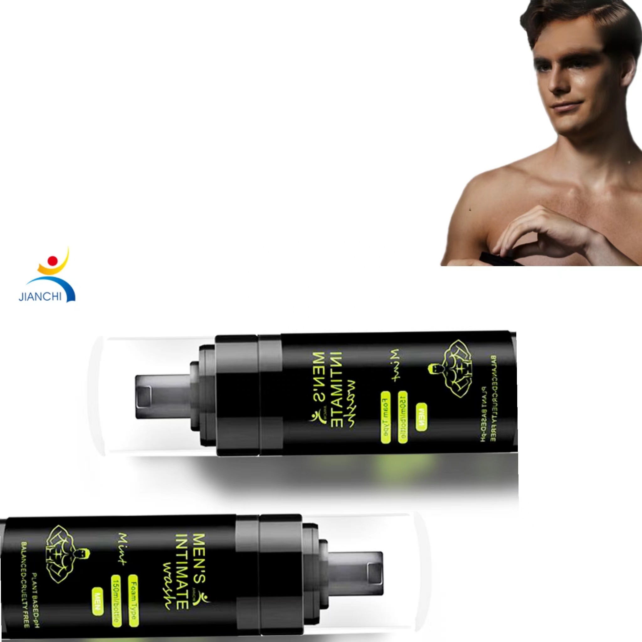 Male Daily Hygiene Private Label Ph Balanced Gentle Clean Prevent Ltching Cleanser for Men