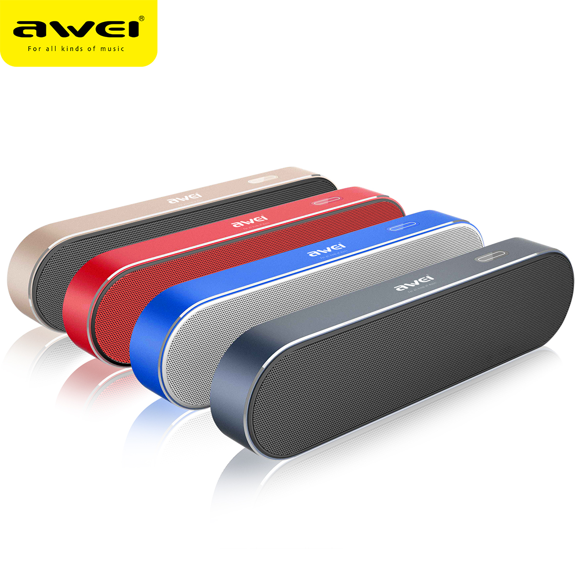 OEM bluetooth AWEI Y220 легкий металлический портативный bluetooth динамик