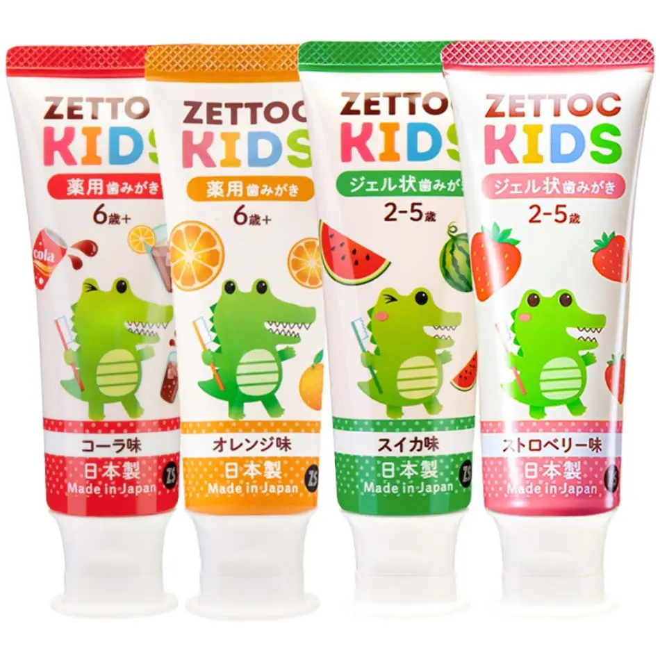 Japanese Wholesale Anti-Cavity Child Kids Tooth Paste For Children