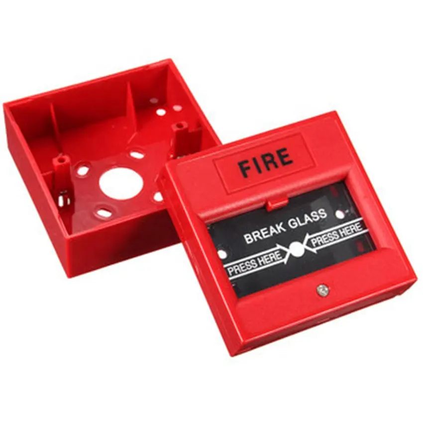 Manual call point Glass break detector for conventional fire alarm system