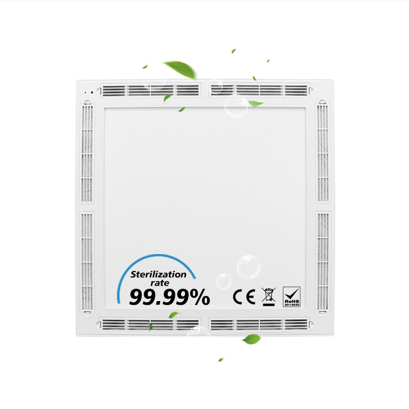 UVC очиститель воздуха 600*600 потолочный светодиодный панельный дезинфекционный светильник бытовой очиститель воздуха