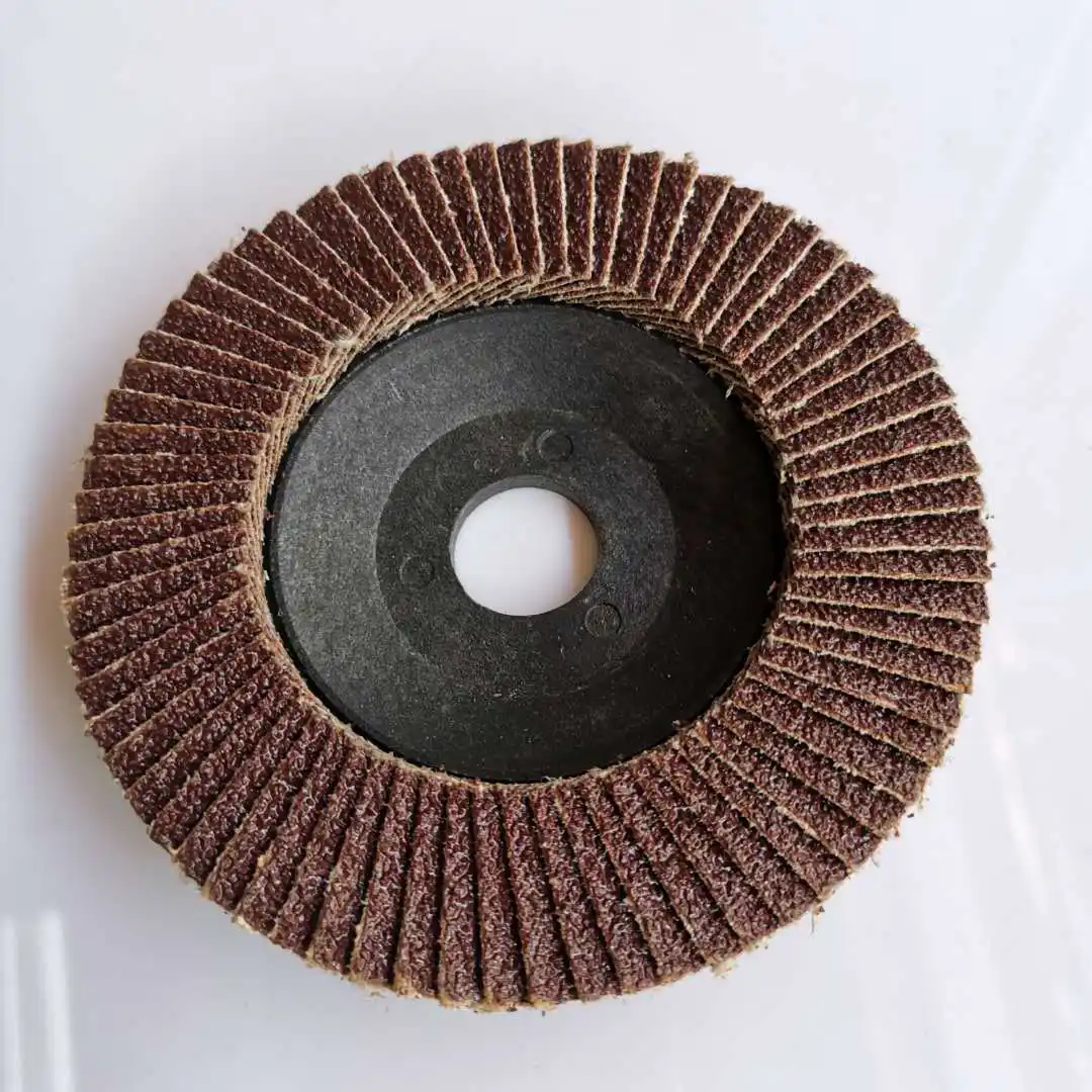 100*16mm Flap Abrasive Aluminum Oxide Grinding Disc Wheel for Metal