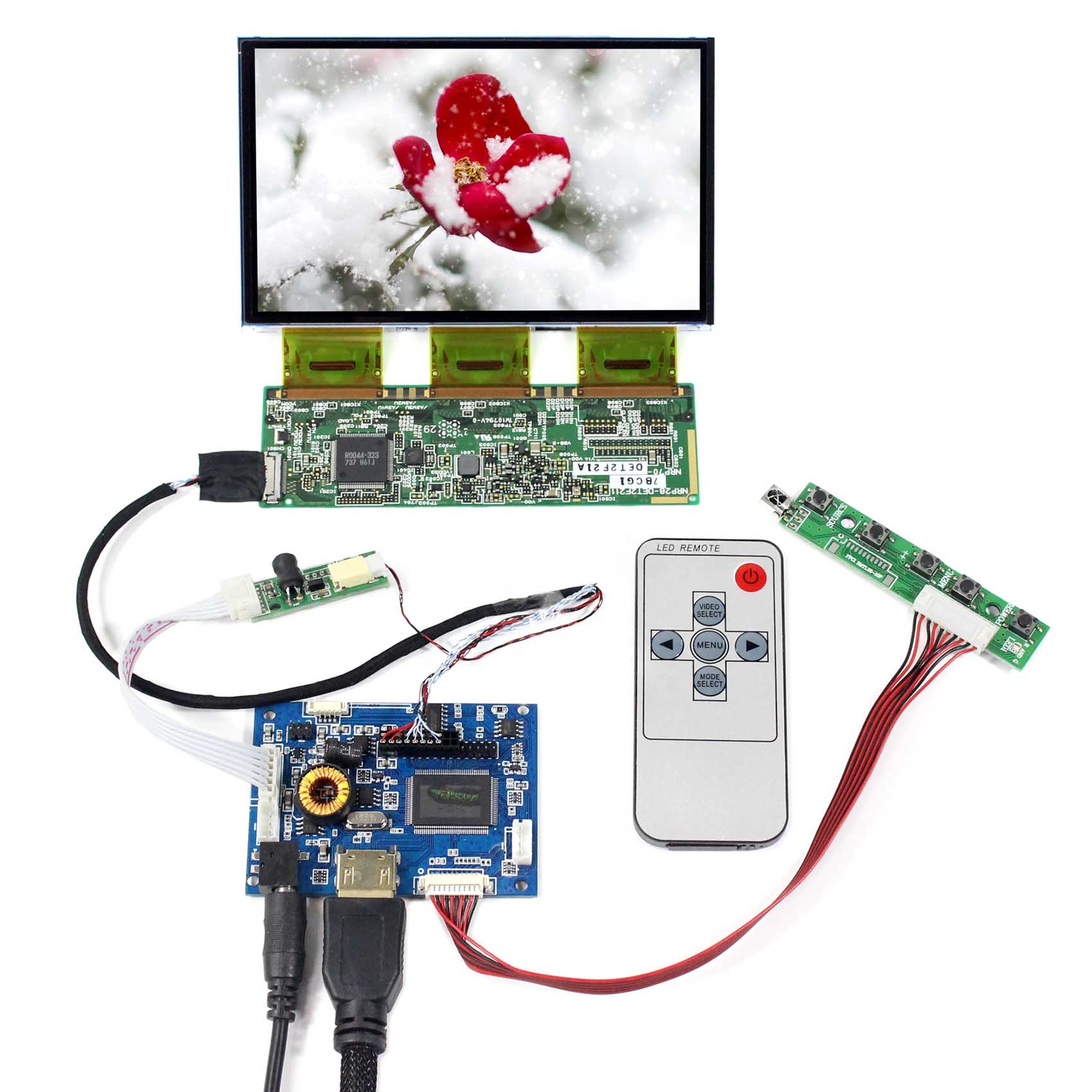 H DMI lcd-плата контроллера VS-TY2660H-V1 5,6 дюймов LTD056ET3A 1024X600 ЖК-экран удалены подсветка без подсветки