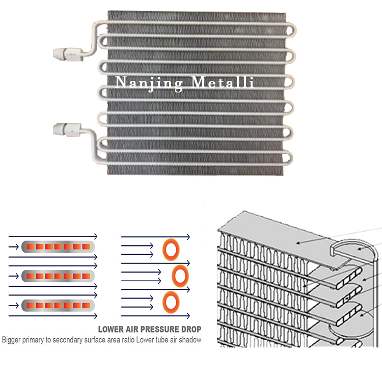 Custom parallel flow car ac condensers