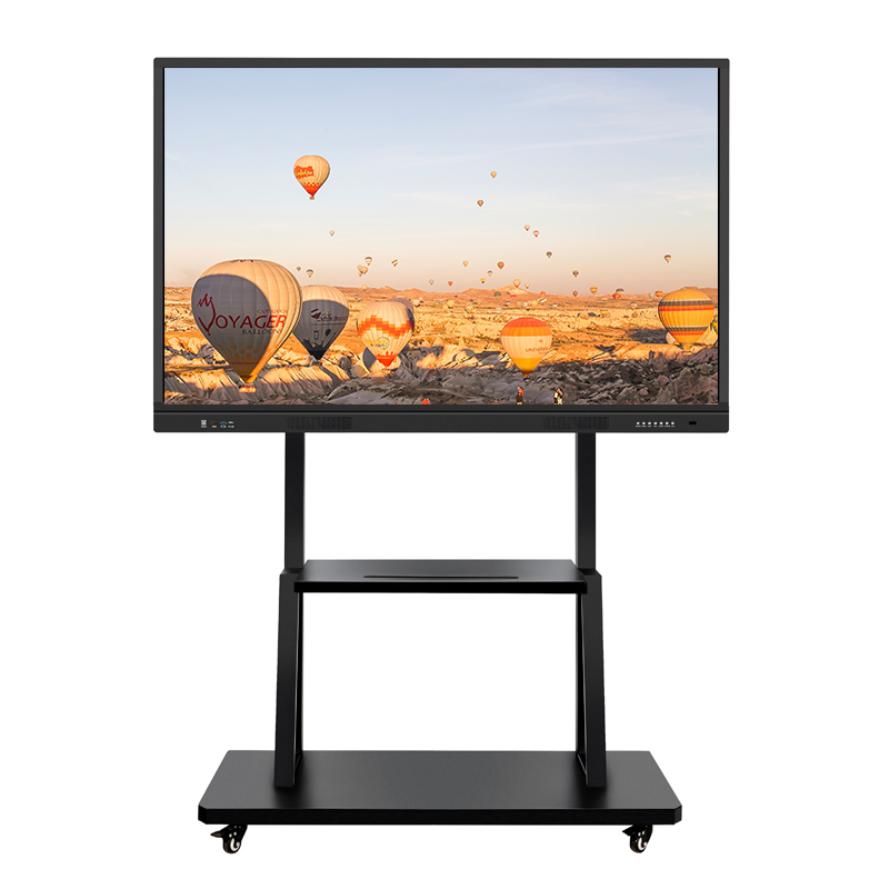 INGSCREEN 86 дюймов 4K интерактивный сенсорный экран Смарт-панель с подвижной подставкой