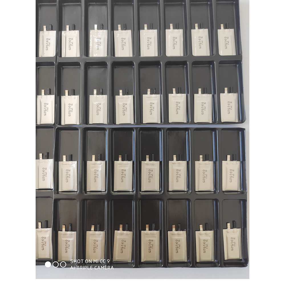 12 MAH 3,7 V Ультратонкий аккумулятор 091525