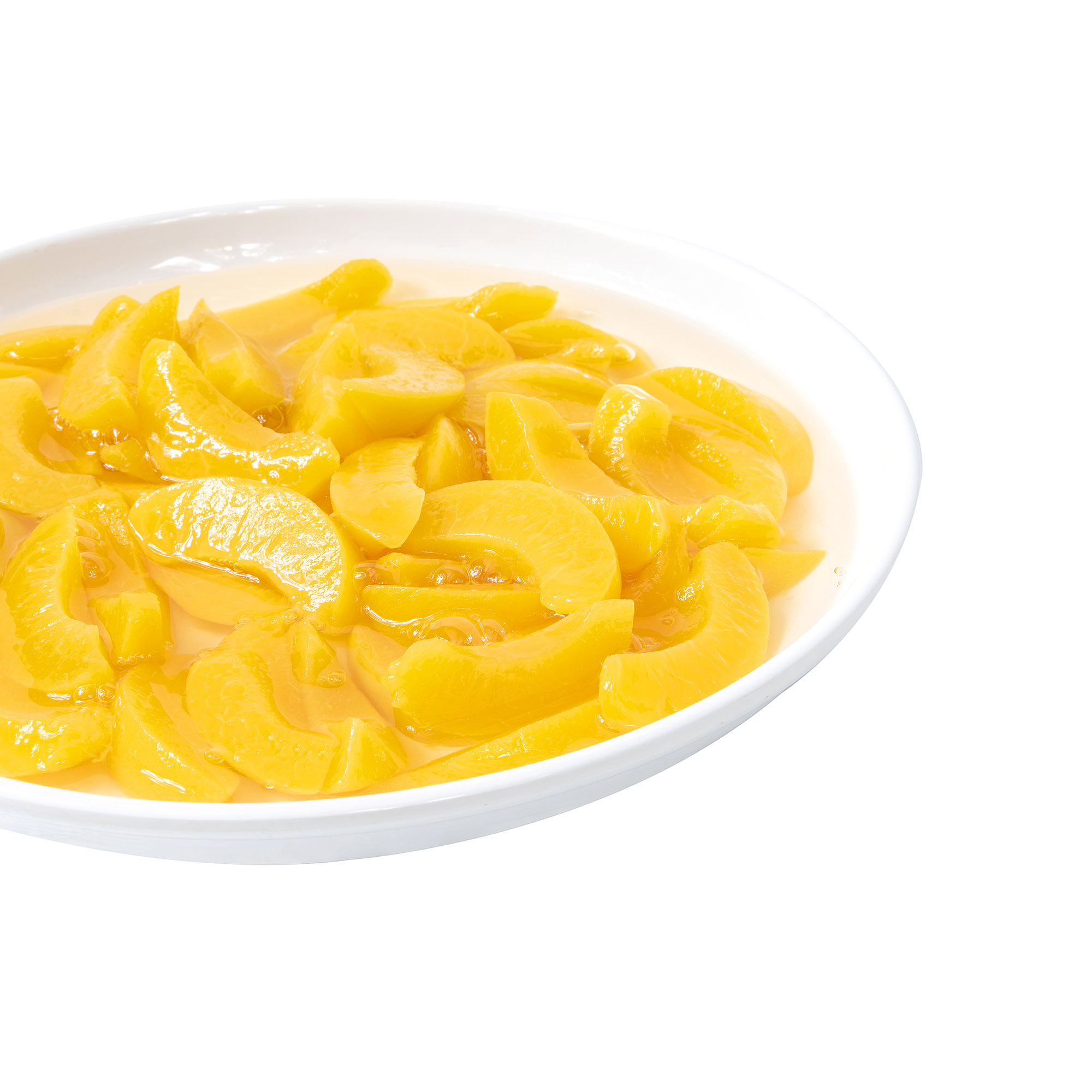 wholesale canned yellow peach slices in light syrup healthy can food fruit sweet snack cheap price