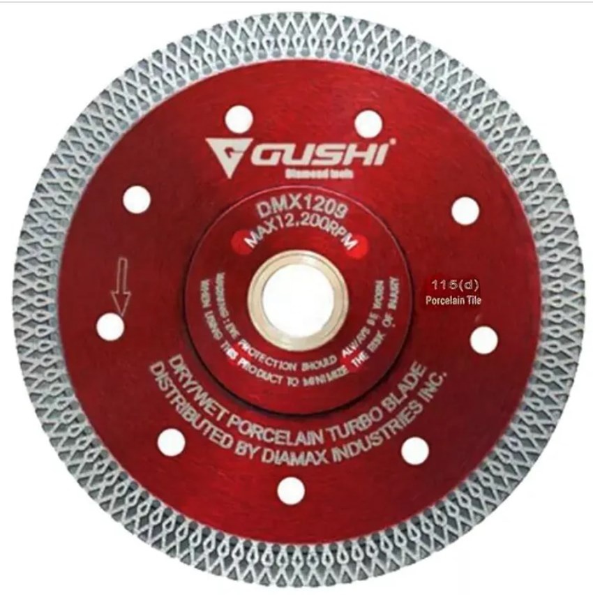 Hot Press Custom 105mm Super Thin Saw Blade Mesh Turbo Diamond Cutting Blade for Ceramic Tile Cut Disc
