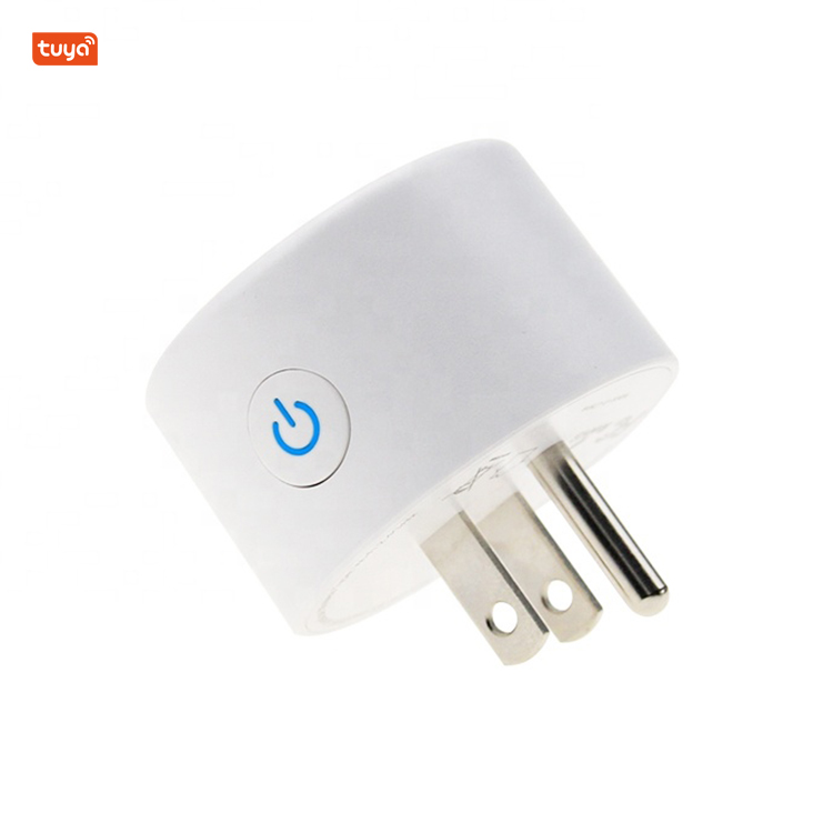 Американский стандарт Tuya Smart Life Amazon Alexa WiFi Беспроводная американская Мини Wi-Fi умная вилка с разъемом