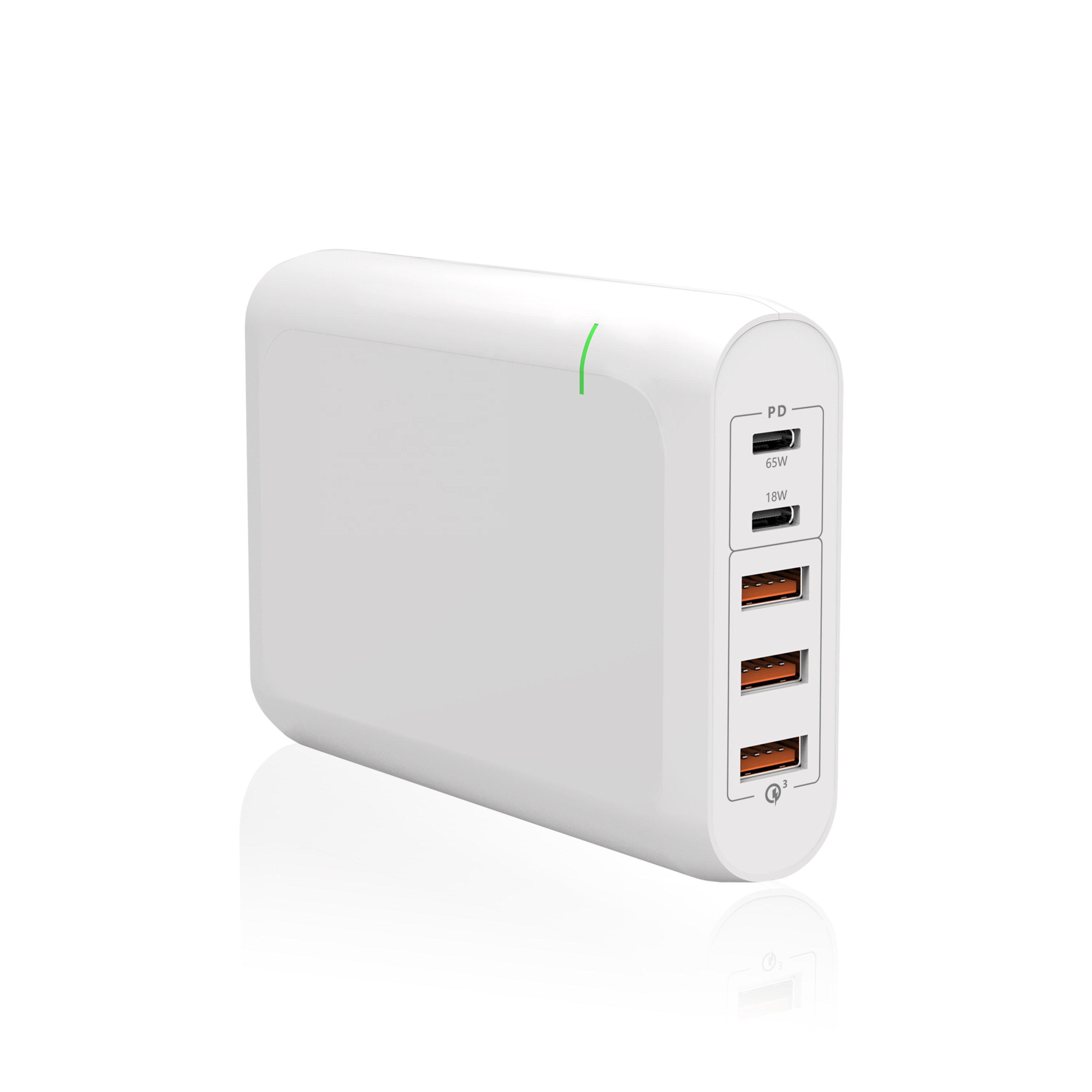 Хунда 2020 лучшие продажи 110W PD3.0 QC3.0 5-разъемное зарядное usb-устройство зарядная станция для мобильного телефона Универсальный дорожный адаптер питания с настольное зарядное устройство
