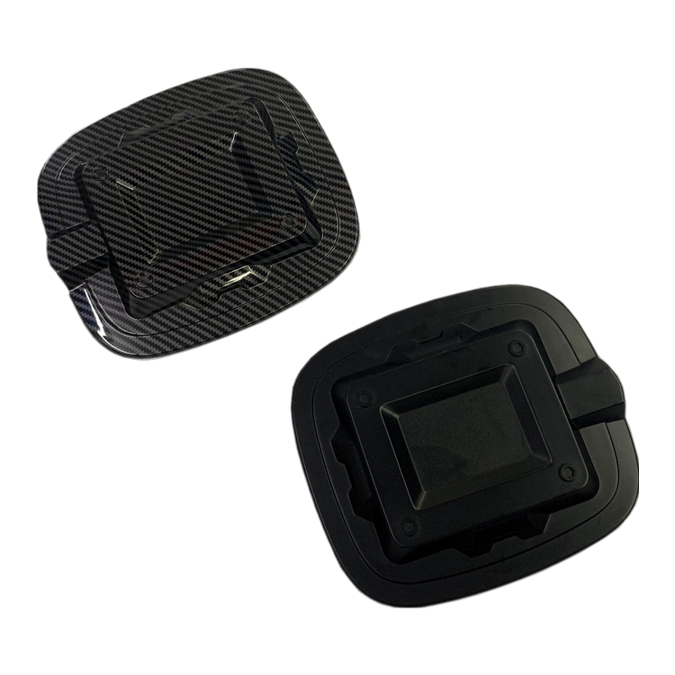 ABS Sliver Car Fuel Tank Gas Oil Protect Cover Exterior Decoration Trim For Toyota FJ Cruiser 2007-2020 Car Accessories