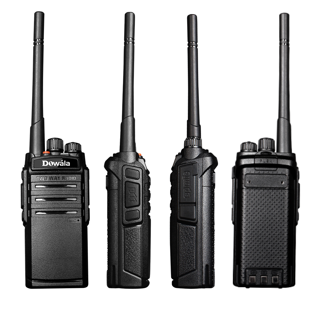D500 Высококачественная 5 Вт 16-канальная аналоговая двухсторонняя рация УВЧ дальнего действия
