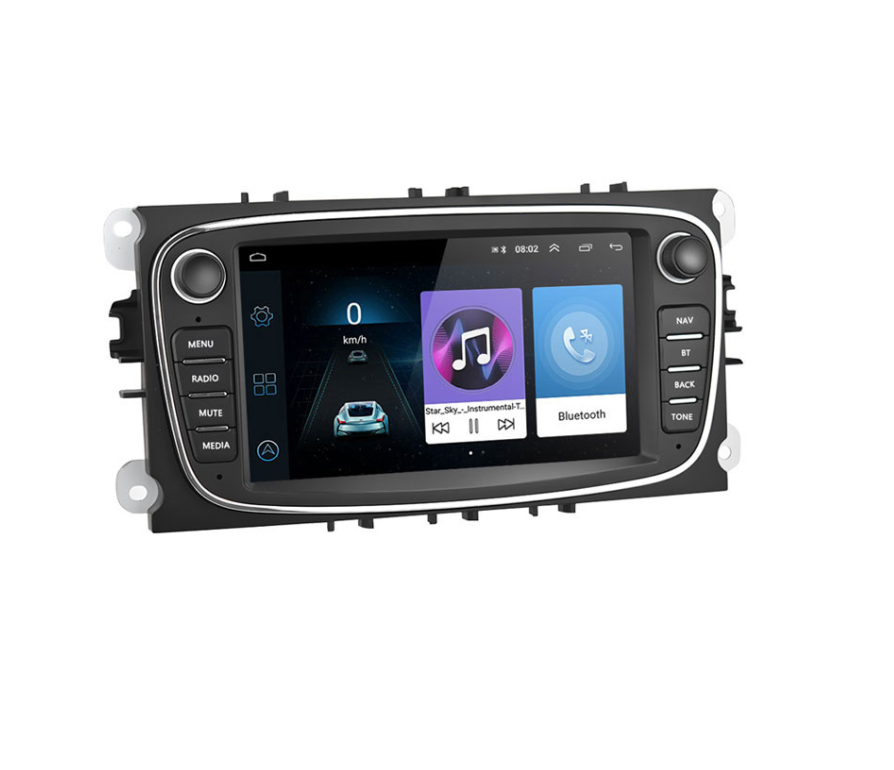 Автомагнитола 2 Din, мультимедийный проигрыватель на Android, автомагнитола 2 Din с сенсорным экраном 7 дюймов, GPS, Wi-Fi, FM, автомобильный аудиоплеер, стерео
