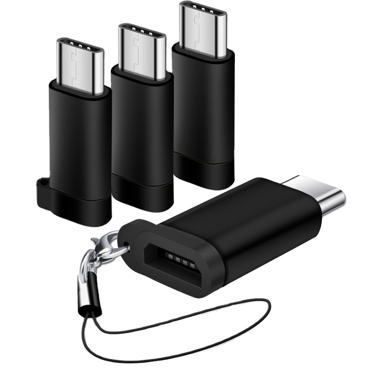 Usb otg адаптер прямой поставки с завода преобразователь из алюминиевого сплава микро к Type-C otg кабель с металлической цепью V8 к otg type c конвертер