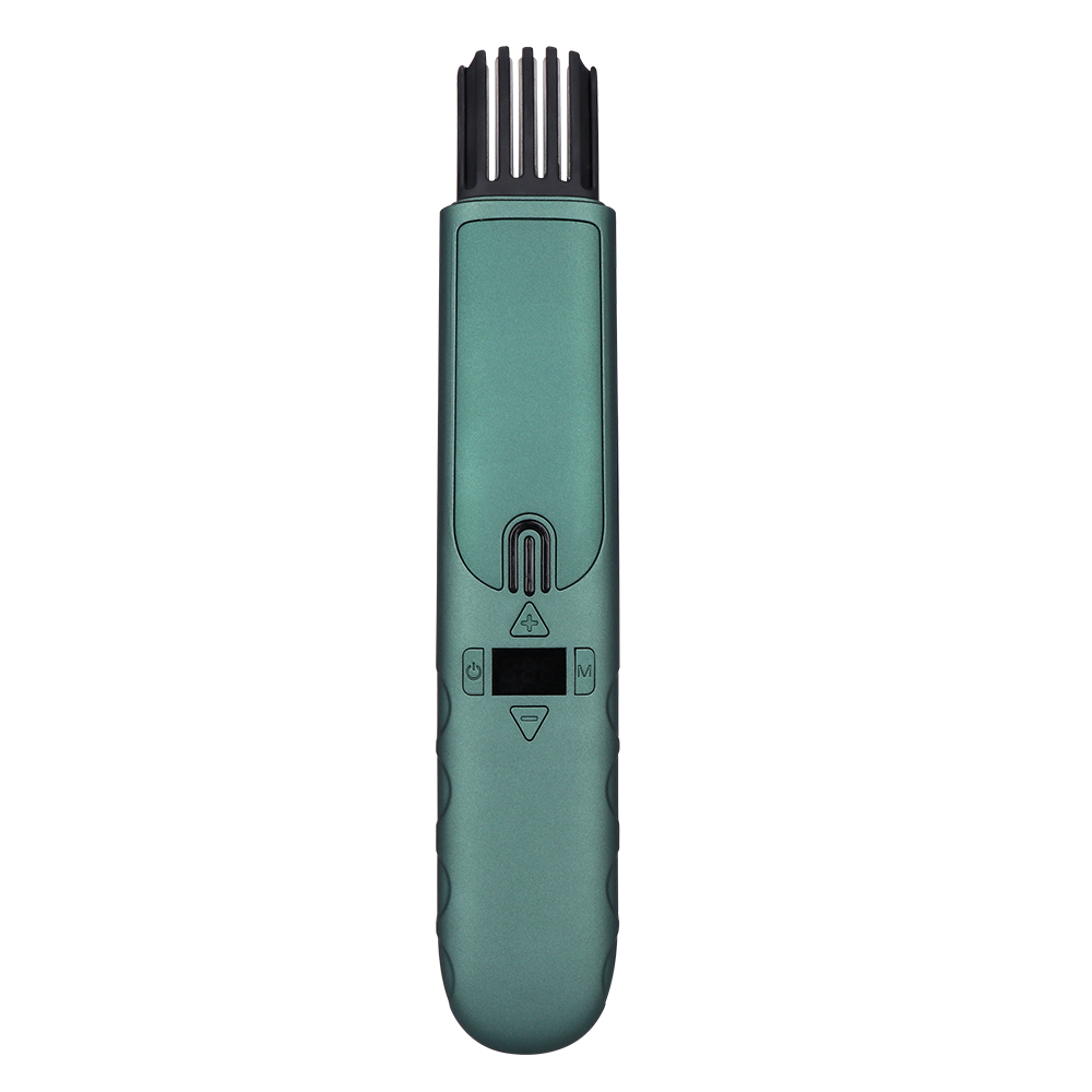 Wholesale Wireless beard hair straightener Portable Electric Beard Hair Styling Comb Mini Ceramic hair Straightener Brush