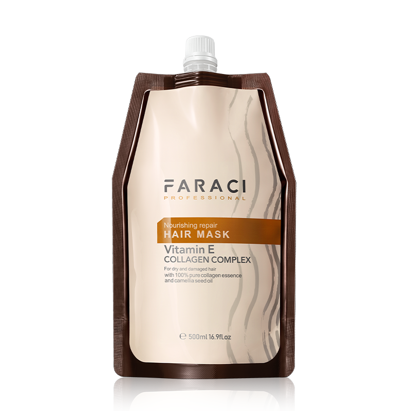 Vitamin E & Collagen Hair Mask Treatment Natural Care Hair Beauty Salon Bio Hair Care Supplier