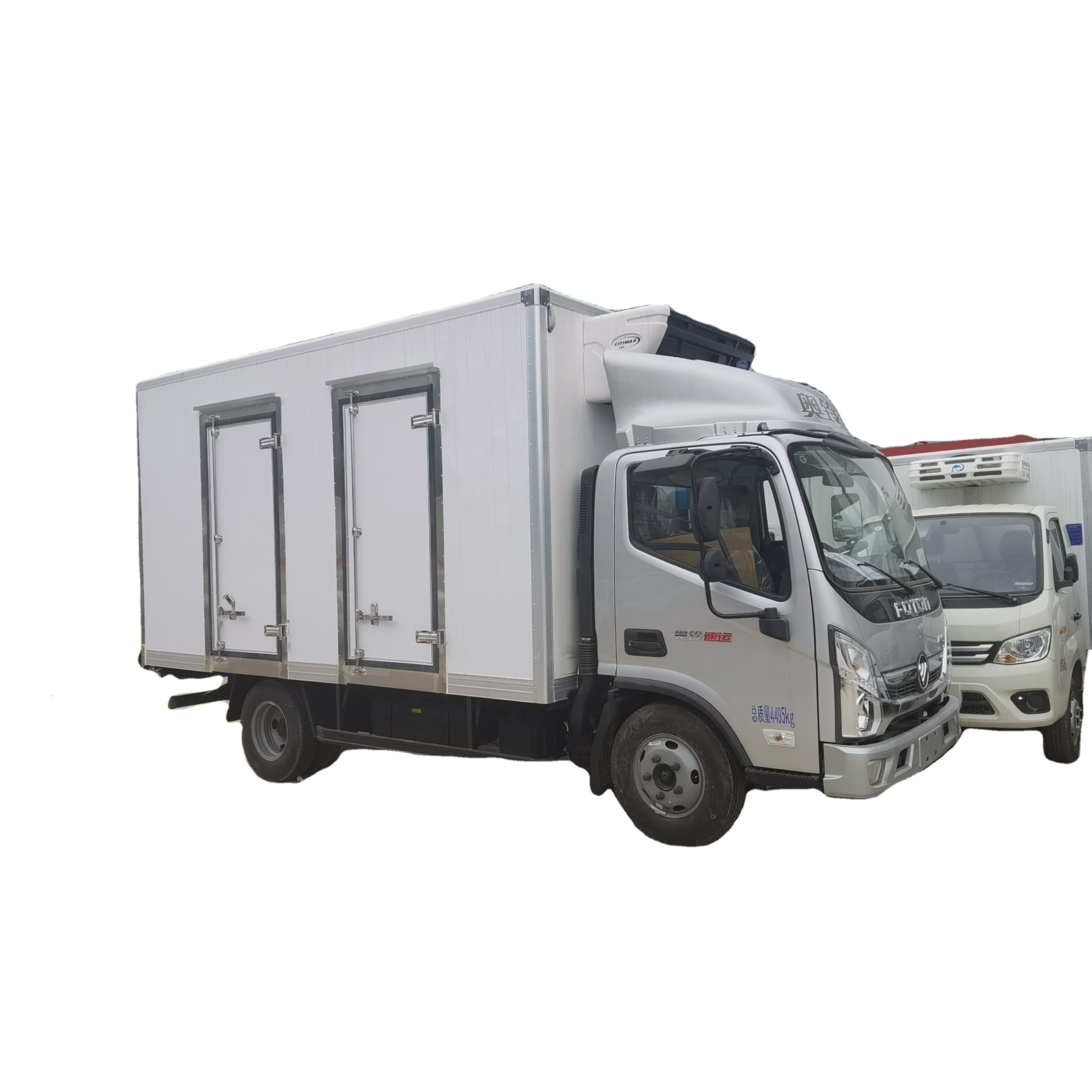 Hot sale LHD/RHD 4x2 food vegetables mini refrigerator box truck
