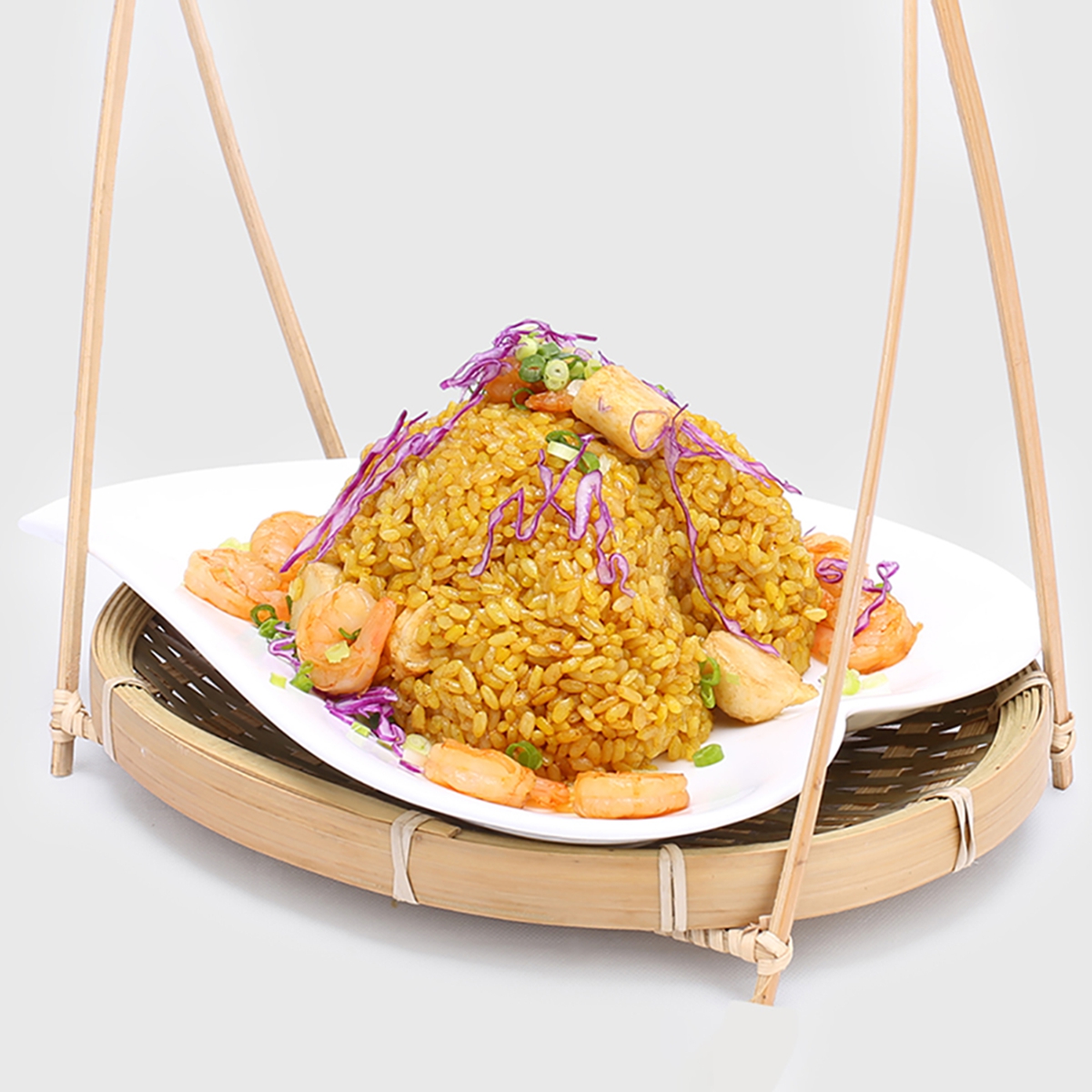 Affordable Pre made dishes Royal Thai Seafood Fried Rice Time-saving Flavorful Frozen food Suitable for busy lifestyles