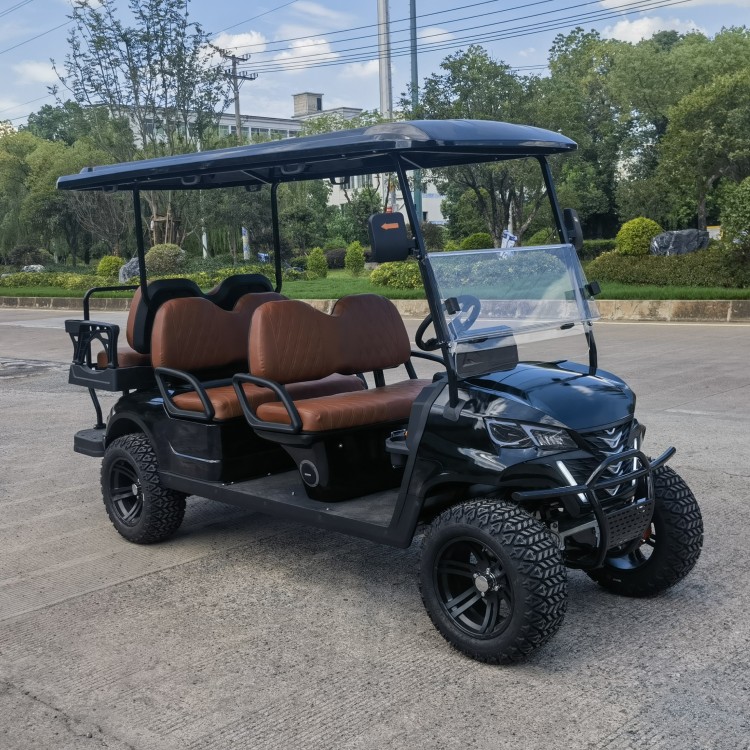 EPA Certified gas powered 6 passenger golf cart with petrol engine for sale/6 seater club car golf cart with gasoline power