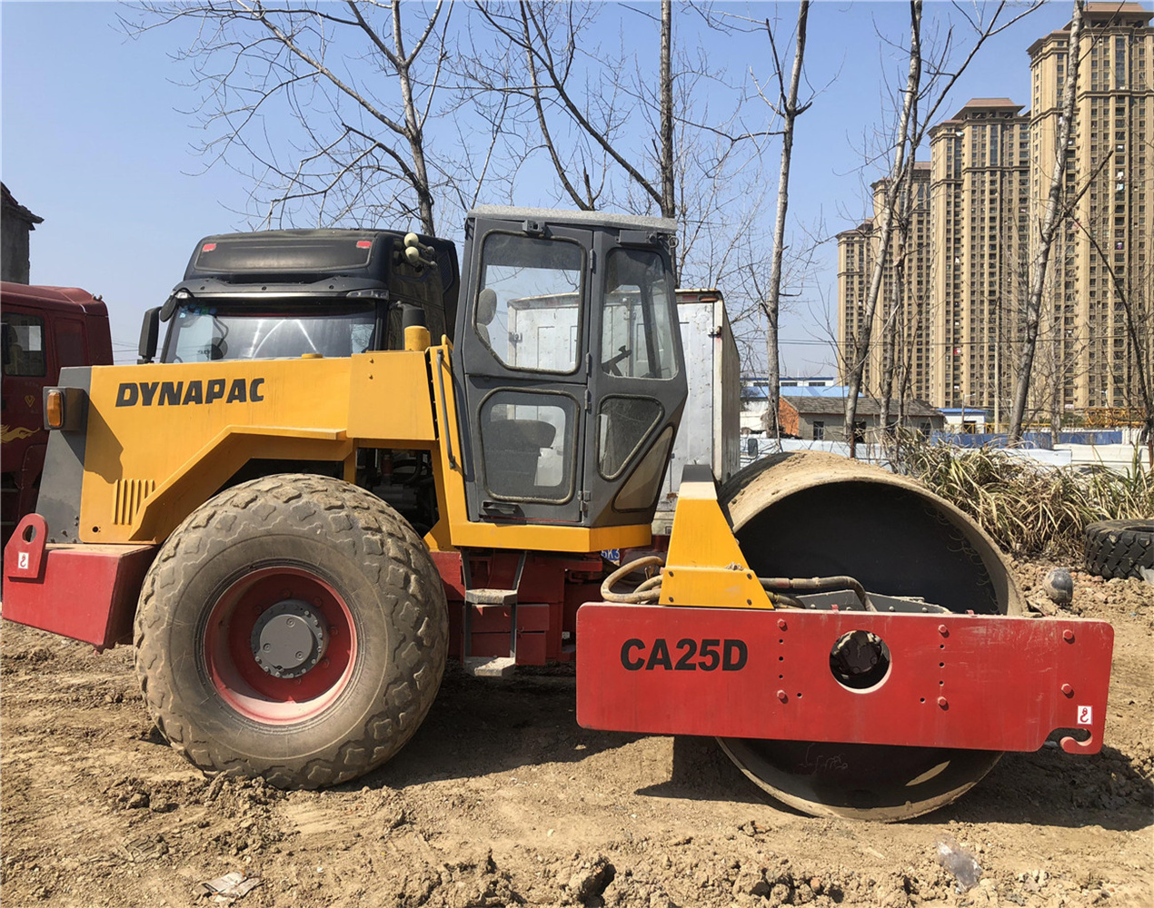 Used Dynapac CA30D road roller Secondhand 15Ton CA30D soil compactor