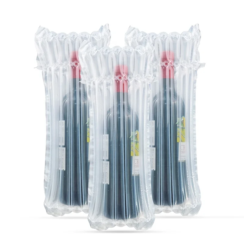 Hongdali Inflatable Bubble Cushion Wrap, Protective Packaging Material, Air infl Column Bag для Red Wine